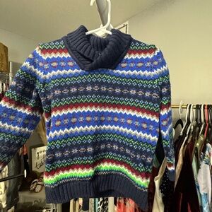 Janie and Jack Colorful Knit Sweater